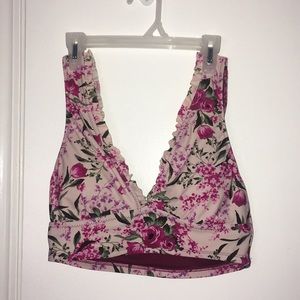 Floral Bikini Top